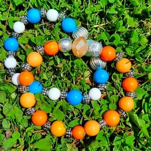 Homemade Fire and Water Bracelet Set!